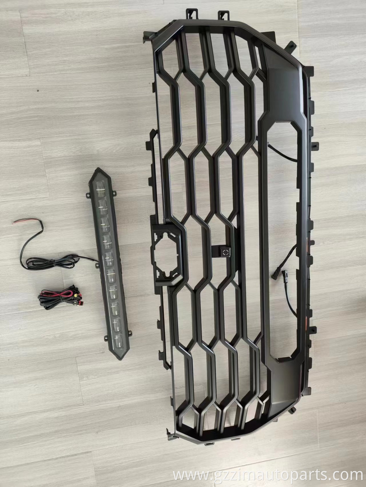 New Led Grille Car Abs Plastic Grille Front Grille Fit For Tundra 20223